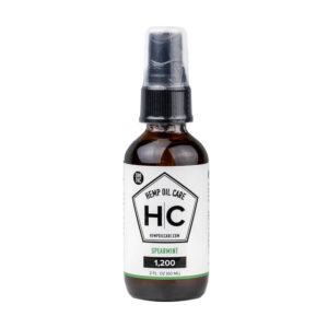 Hemp Oil Care 60ml (1200mg CBD) Spearmint Flavour