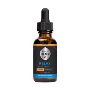 THC-Free Hemp Extract (Relax) 1oz (2,000mg)Delicious Terpene Blend THC-Free Hemp Extract (Relax) 1oz (2,000mg)Delicious Terpene Blend