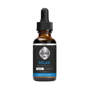 THC-Free Hemp Extract (Relax) 1oz (500mg)Delicious Terpene Blend THC-Free Hemp Extract (Relax) 1oz (500mg)Delicious Terpene Blend