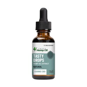 Tasty Drops 1oz (1,500mg)Natural Tasty Drops 1oz (1,500mg)Natural