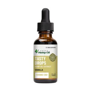 Tasty Drops 1oz (1,500mg)Vanilla