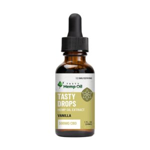 Tasty Drops 1oz (500mg)Vanilla