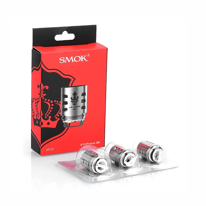 Smok TFV12 Prince X6 Coils (3-Pack) Smok TFV12 Prince X6 Coils (3-Pack)