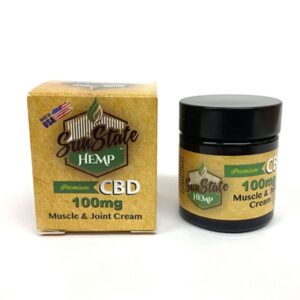 Sunstate CBD Muscle & Joint Cream 30ml 100mg