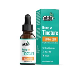 CBDfx Hemp and MCT Oil Tincture 30ml (500mg)