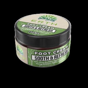 ERTH Sooth & Refresh CBD Foot Cream 250mg